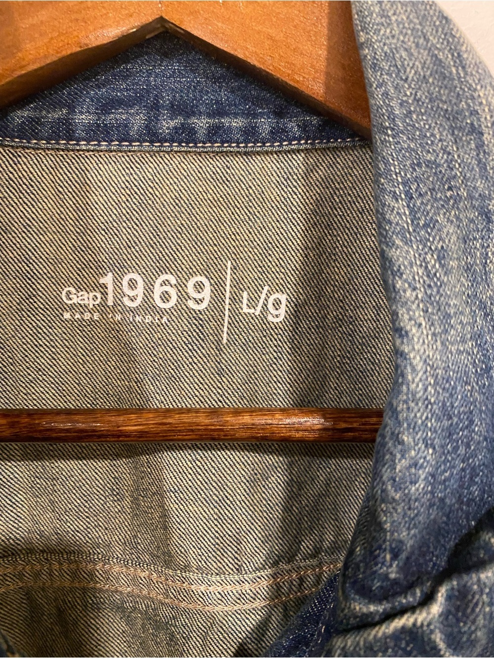 GAP Vintage 1969 Blue Denim Jacket - Picture 3 of 6